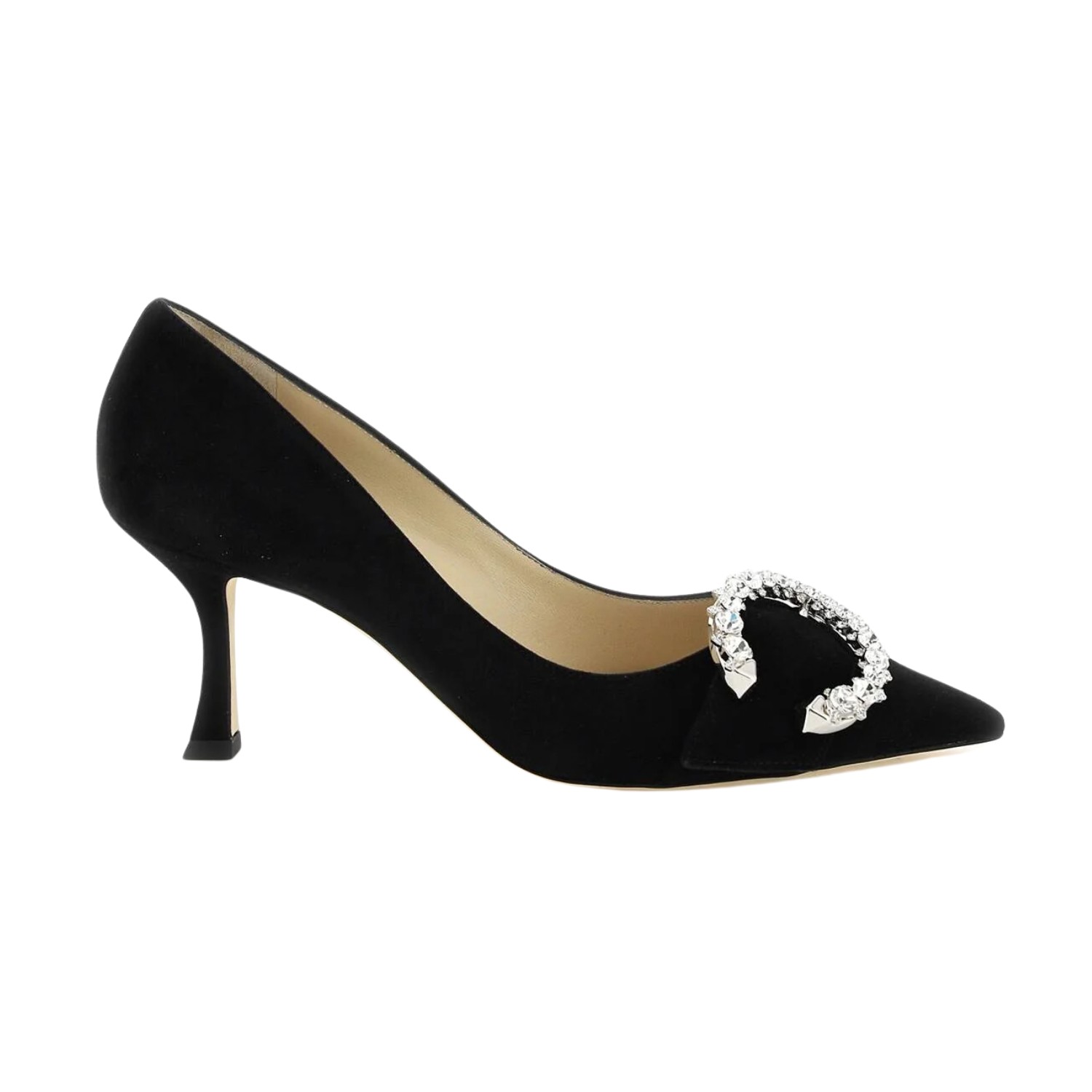 JIMMY CHOO Melva メルバ　グレー ポインテッドトゥパンプス37 JIMMY CHOO Melva メルバ グレー ポインテッドトゥパンプス37